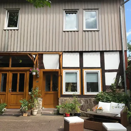 Ferienwohnung Zum Wilden Wein Uslar Buitenkant foto